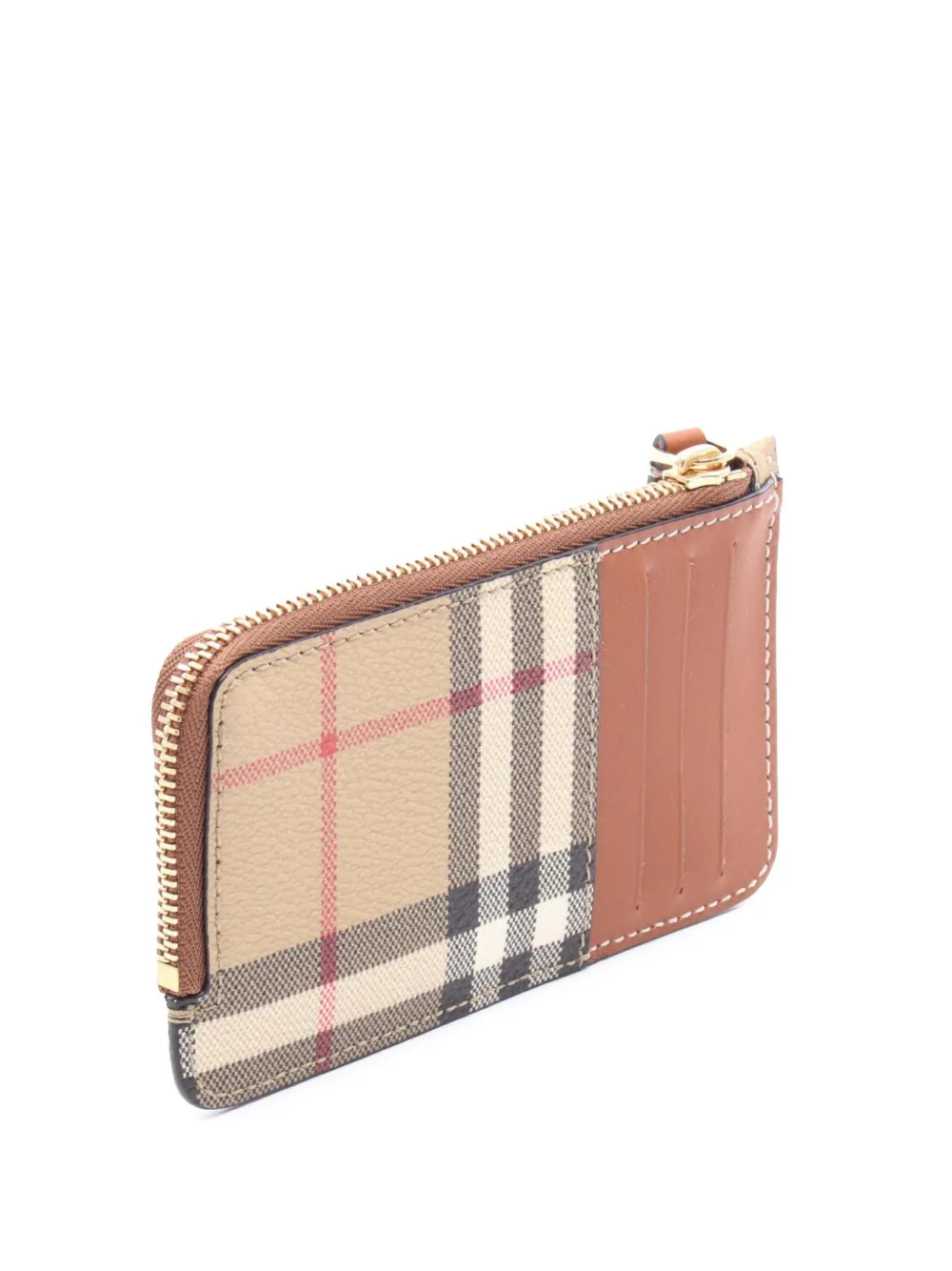 Burberry Pre-Owned 2000-2017 House Check Canvas Wallet coin pouch | Image 2
