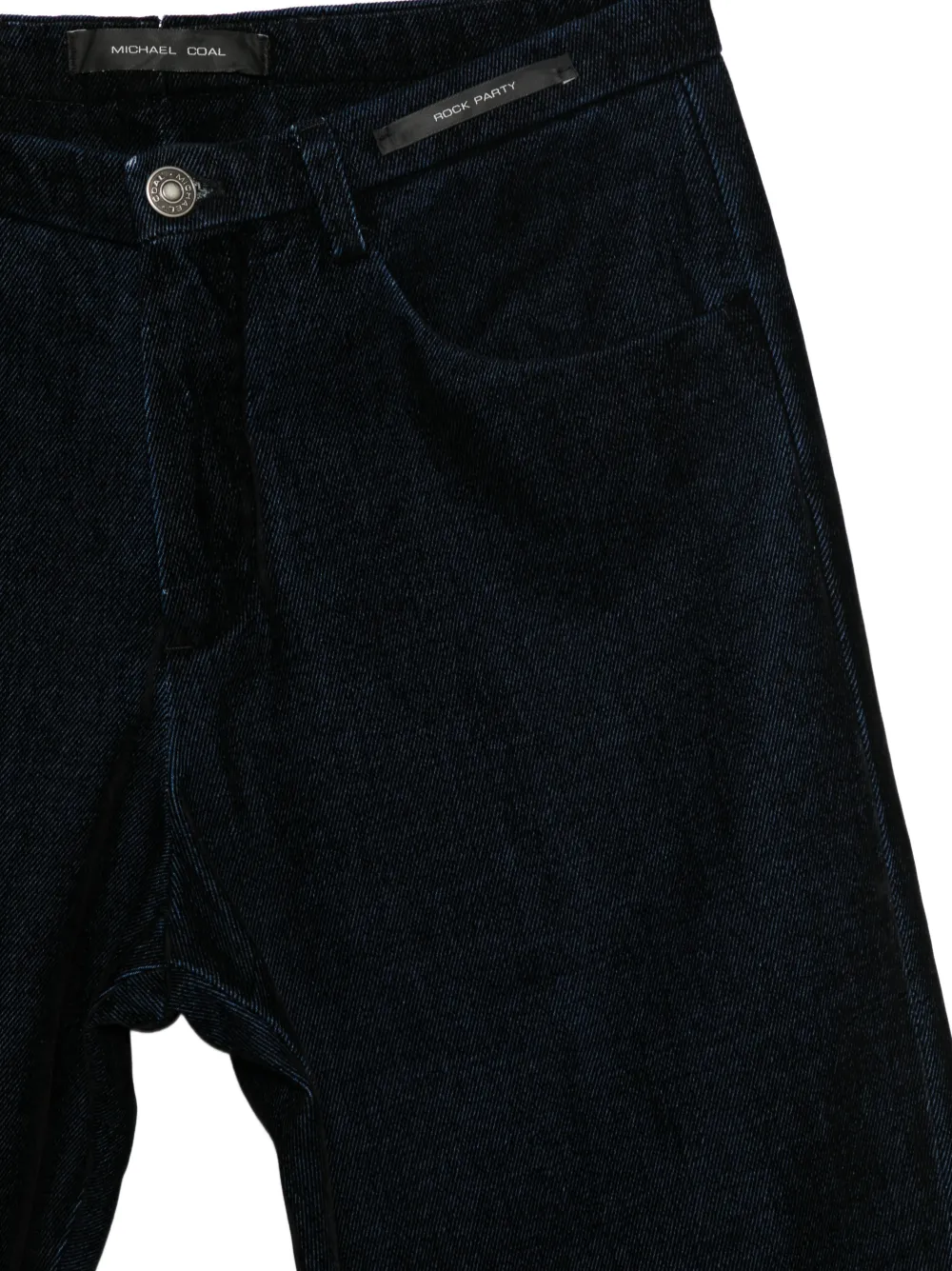  Michael Coal Panelled Jeans - Black 