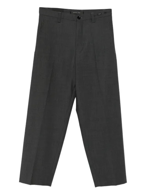 michael coal button-fastening trousers