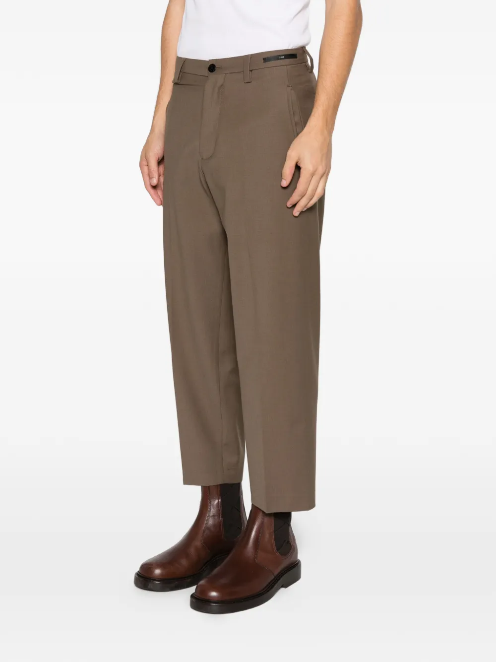 michael coal button-fastening trousers Bruin