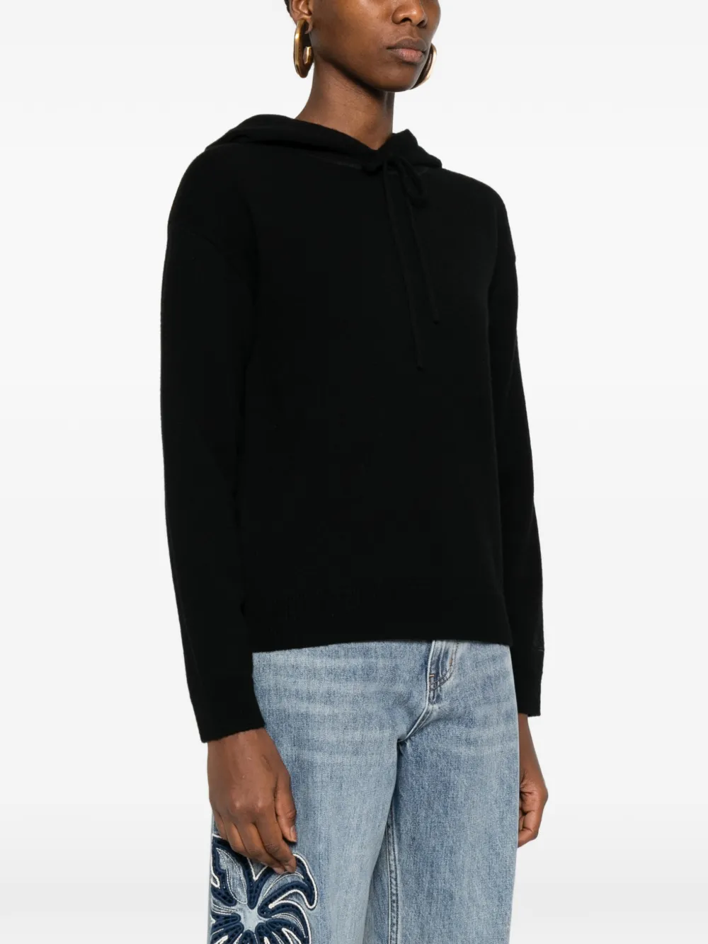 MC2 Saint Barth Elide wool hoodie | Knitted Sweaters | Image 2