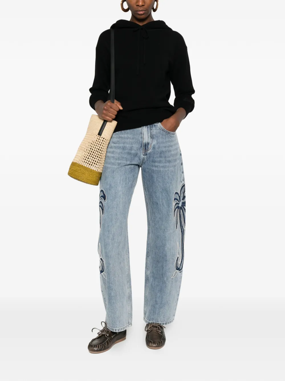 MC2 Saint Barth Elide wool hoodie | Knitted Sweaters | Image 2