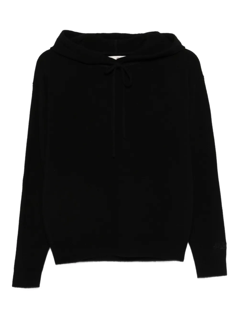 MC2 Saint Barth Elide wool hoodie | Black | Image 1
