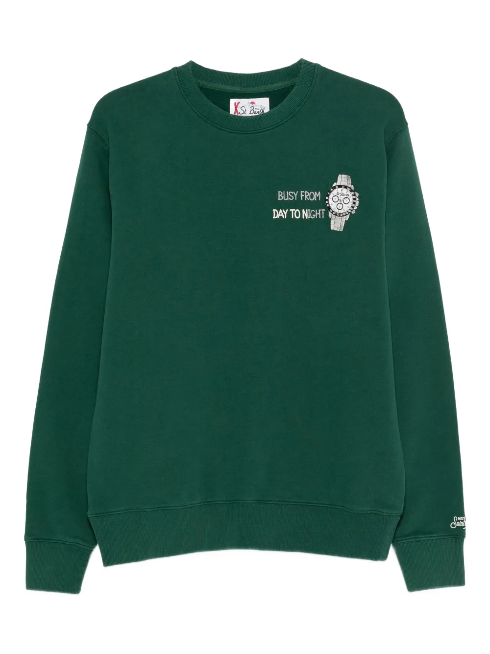 MC2 Saint Barth Soho N crew-neck sweatshirt - Verde