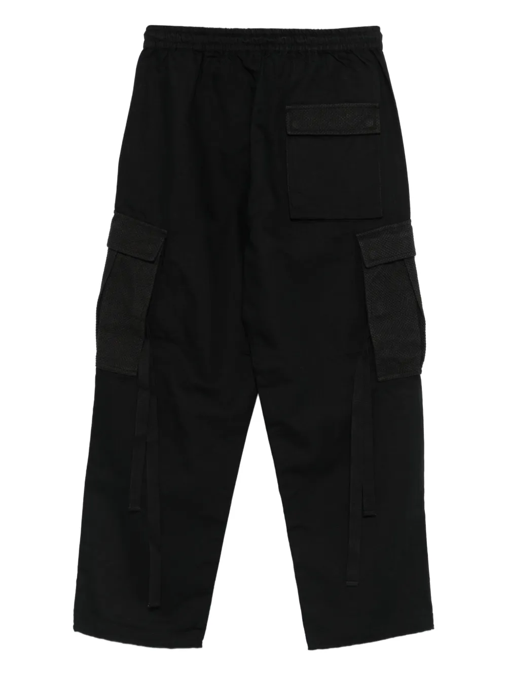 Maharishi textured-pocket trousers - Zwart