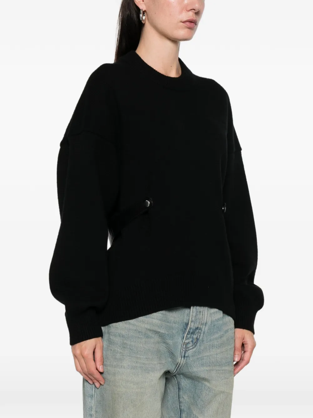 Alexander Wang Pocket Sweater In Black