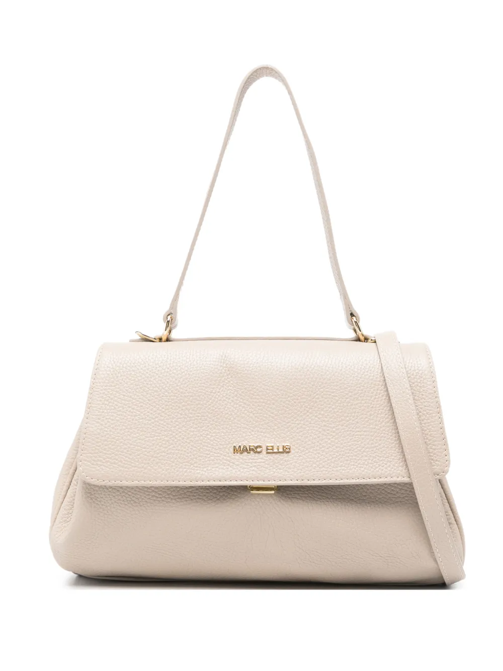 Marc Ellis small Jenda flap shoulder bag | Neutrals | Image 1