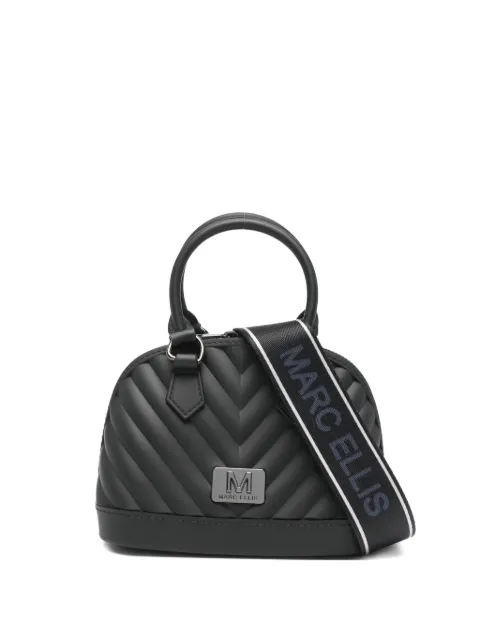 Marc Ellis Flat Maya logo-plaque mini bag