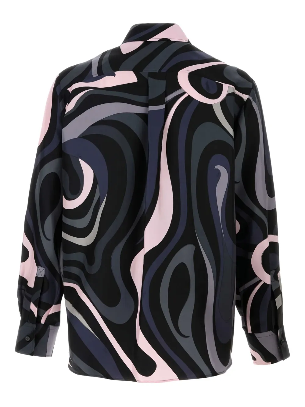 PUCCI printed silk shirt - Zwart