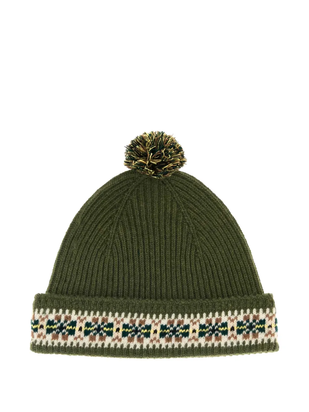 BODE pompom patterned beanie hat | Image 2
