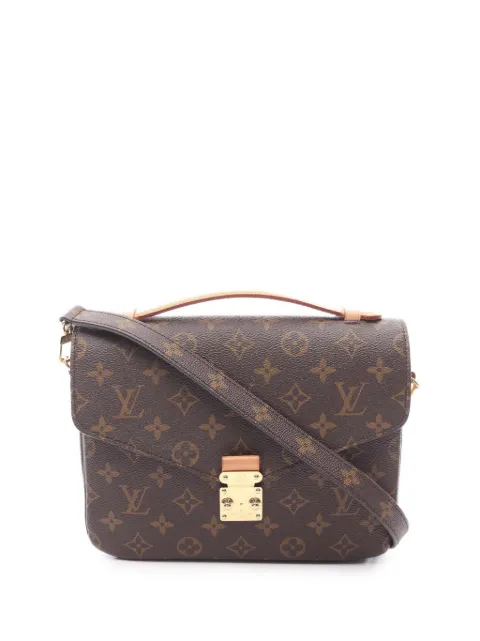 Louis Vuitton Pre-Owned 2021-2025 Monogram Pochette Metis satchel