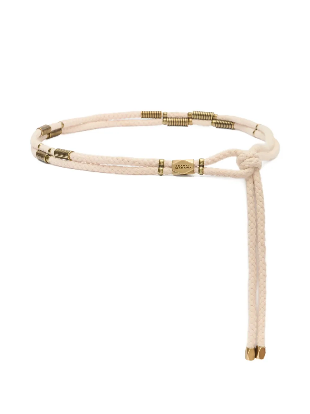 ISABEL MARANT Sayka rope belt - Neutrals