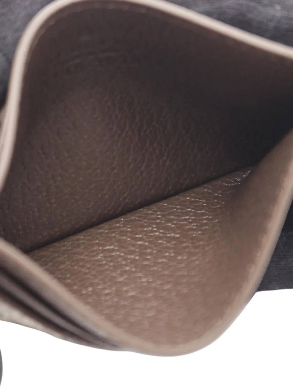 Pre-owned Gucci 2000-2015 Gg Canvas Supreme Card Holder In Brown