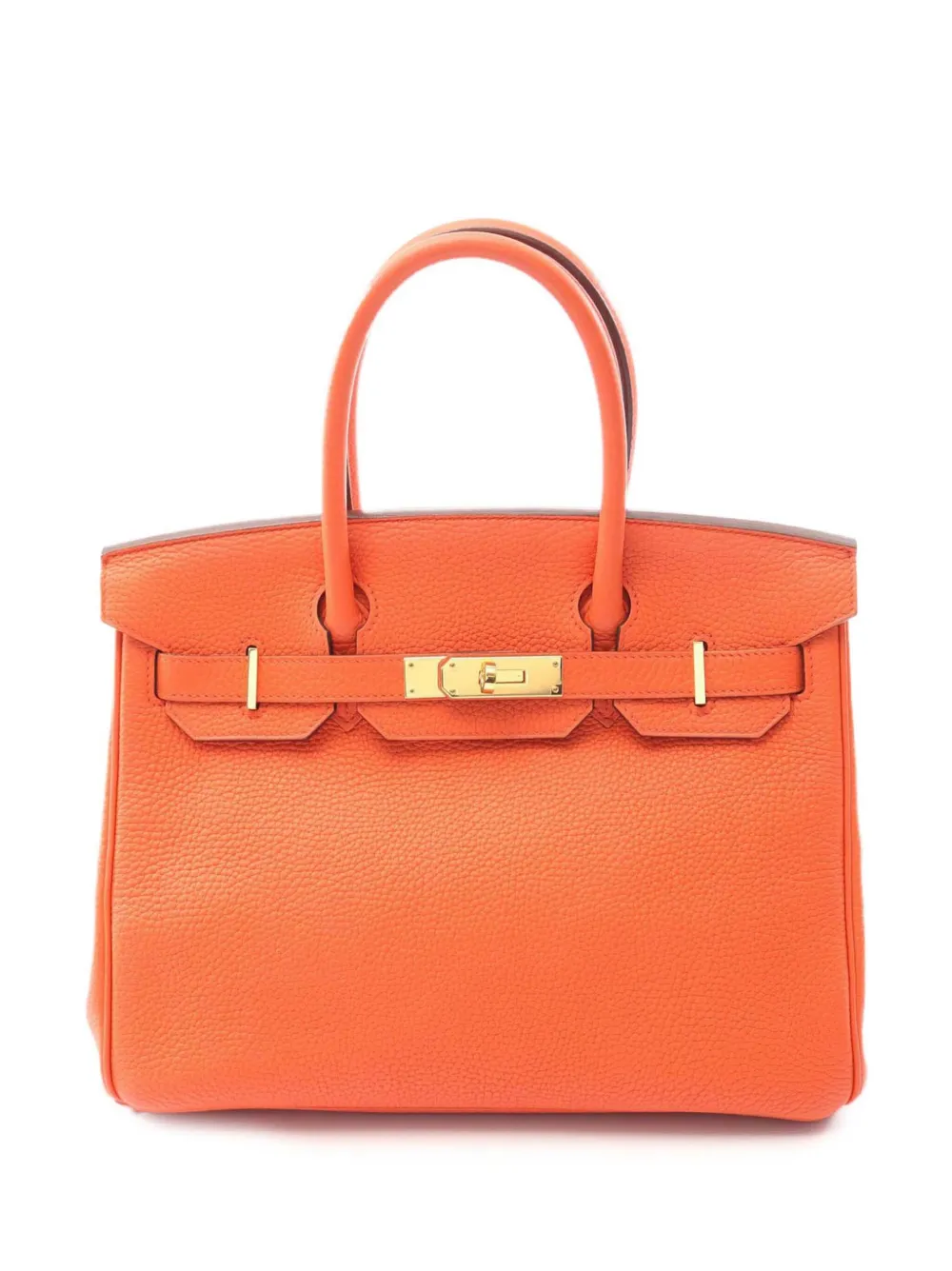 Hermès Pre-Owned 2015 Togo Birkin 30 handbag | Orange | Image 1