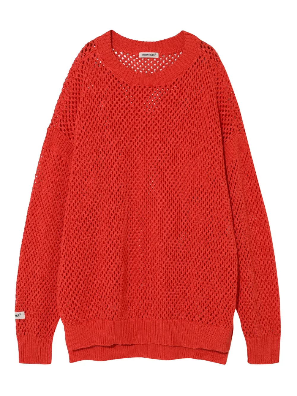 Undercover open knit sweater | rouge | Image 1