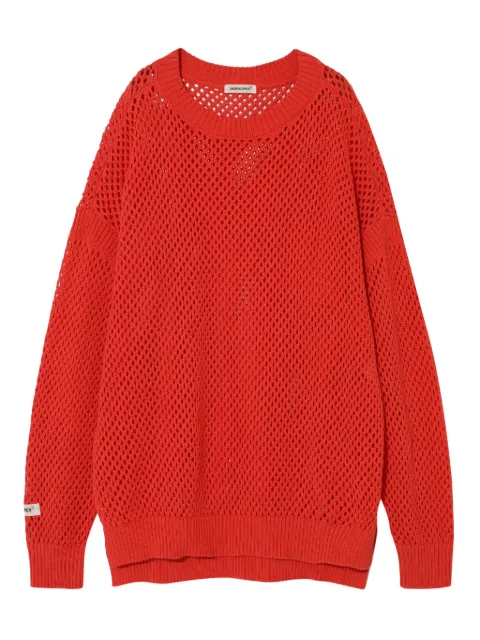 Undercover open knit sweater