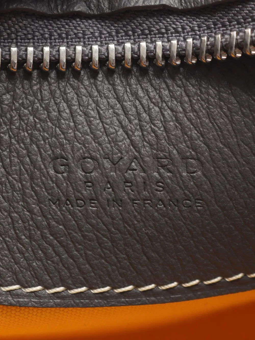 Pre-owned Goyard 2010-2025 Ine Hirondelle Crossbody Bag In Gray