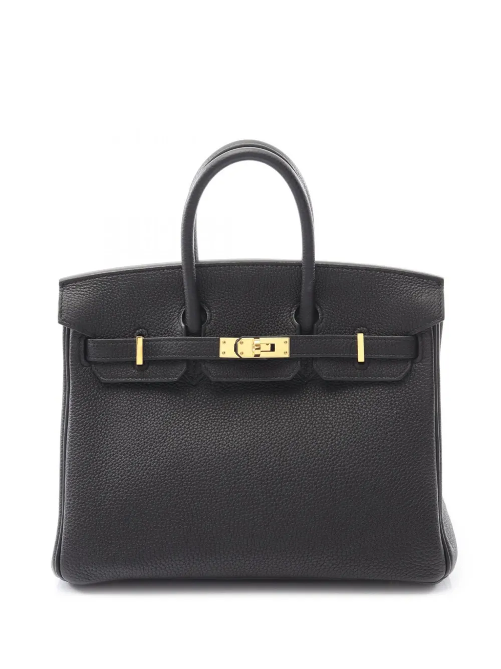 Hermès Pre-Owned 2021 Togo Birkin 25 handbag | Black | Image 1