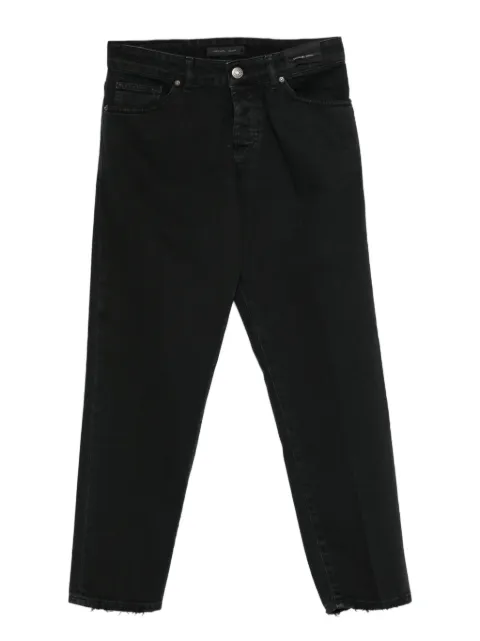 michael coal tappered-leg cotton jeans