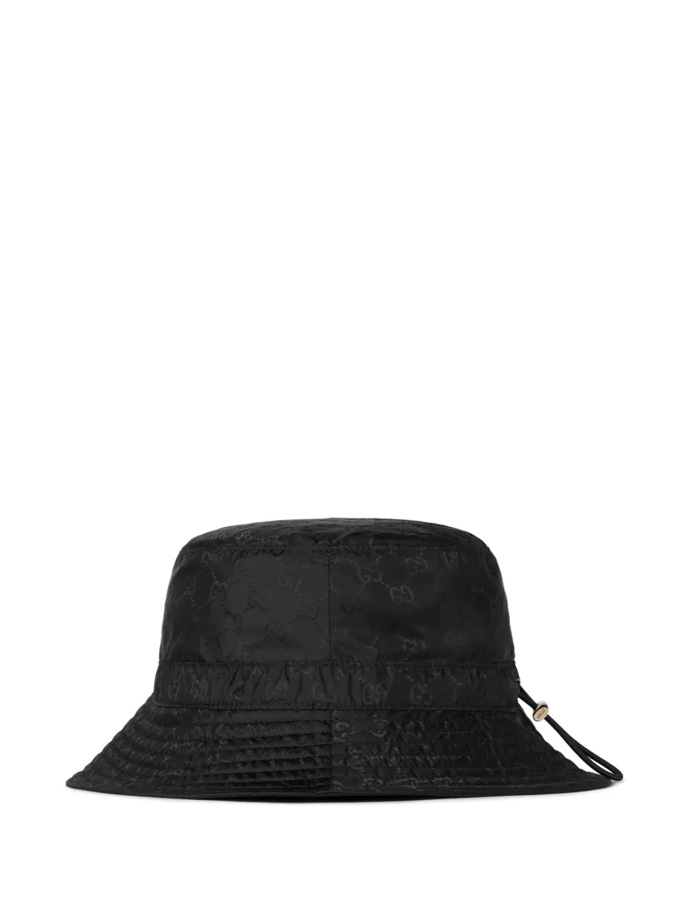 Gucci gg embroidery packable hat - Zwart