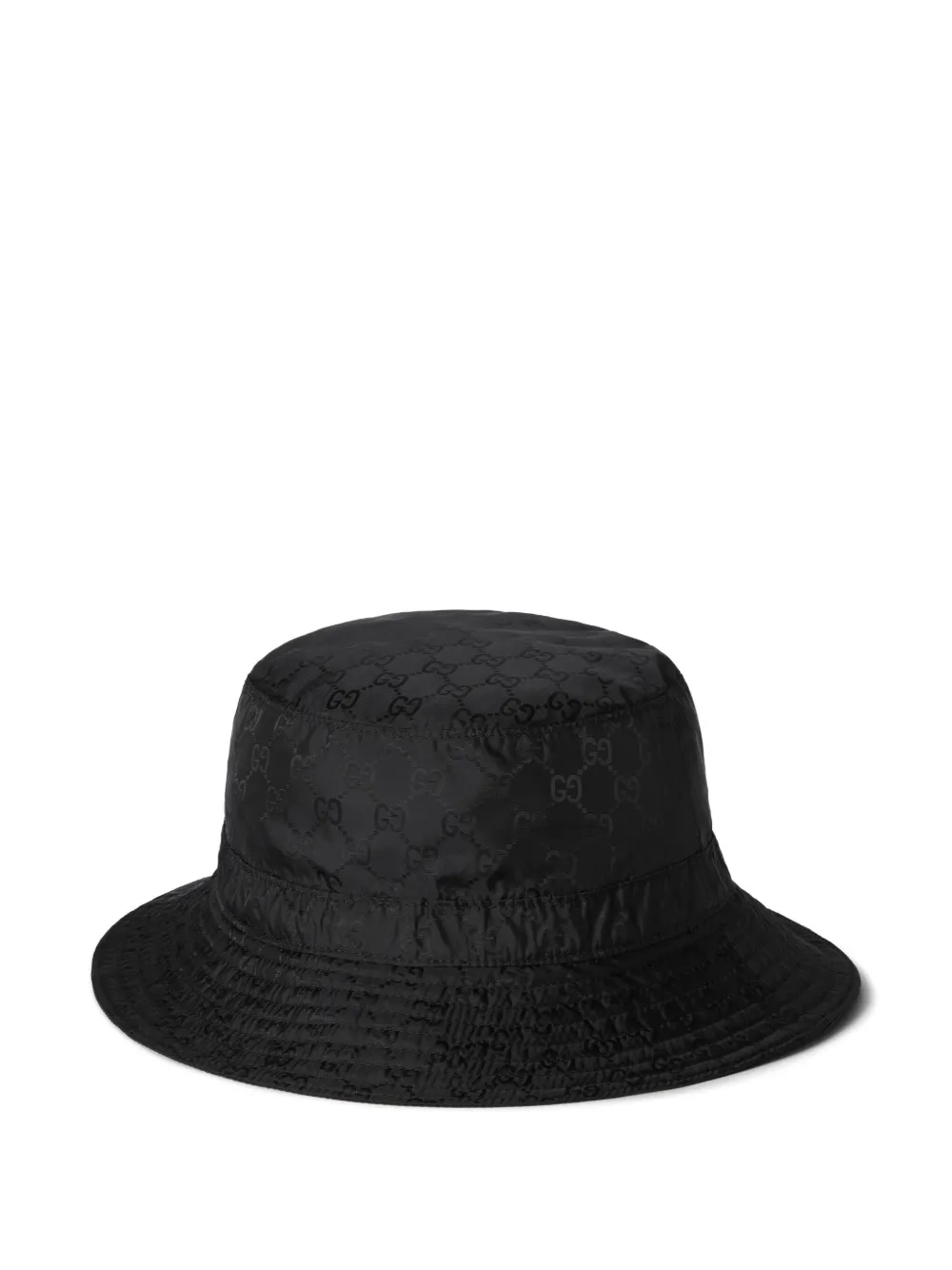 Gucci gg embroidery packable hat - ブラック Gucci gg embroidery packable hat - ブラック