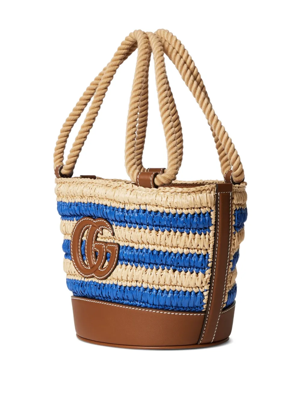 Gucci Shopper met touwbandje Beige