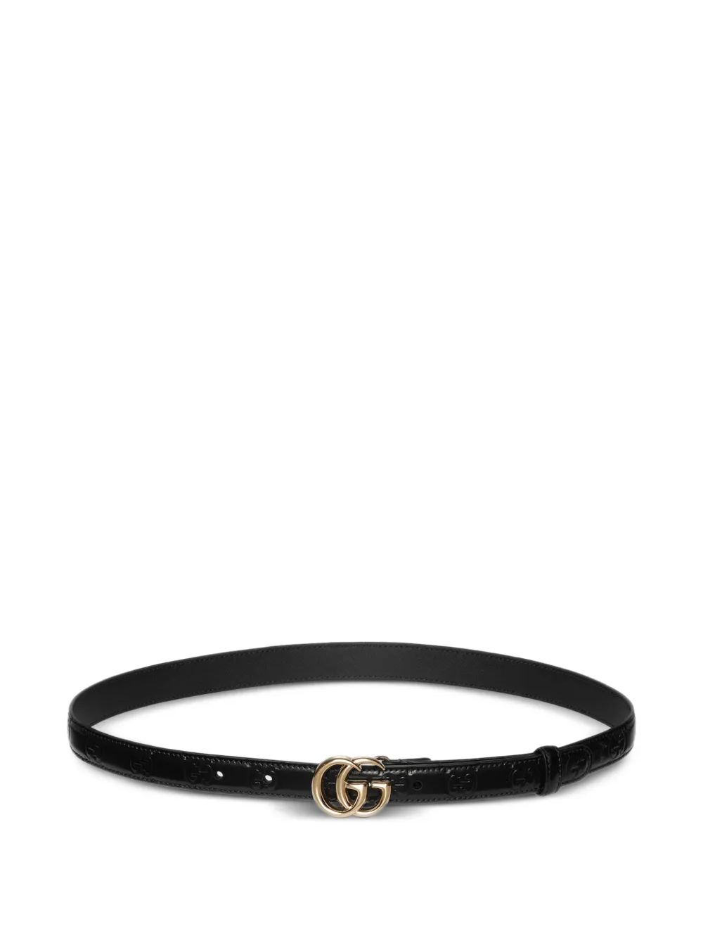 Gucci ceinture à boucle Double G | noir | Image 1