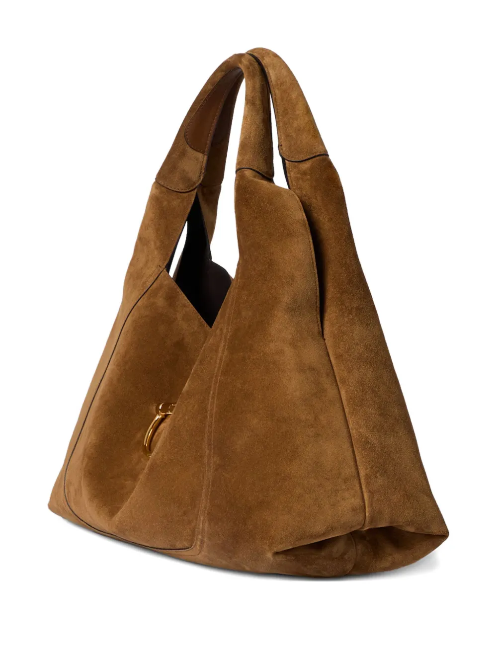 Gucci Softbit Shoulder Bag Maxi Size In Brown