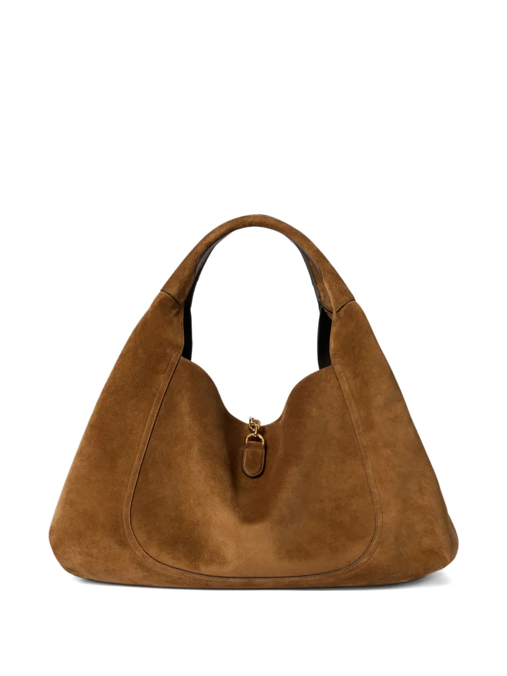 Gucci Softbit Shoulder Bag Maxi Size In Brown