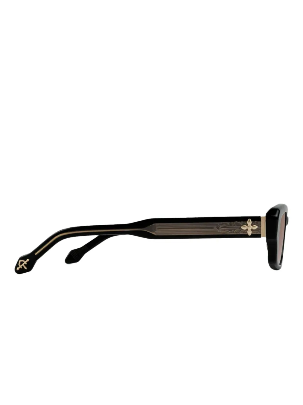  Dyrka Welby Square-frame Sunglasses - Black 