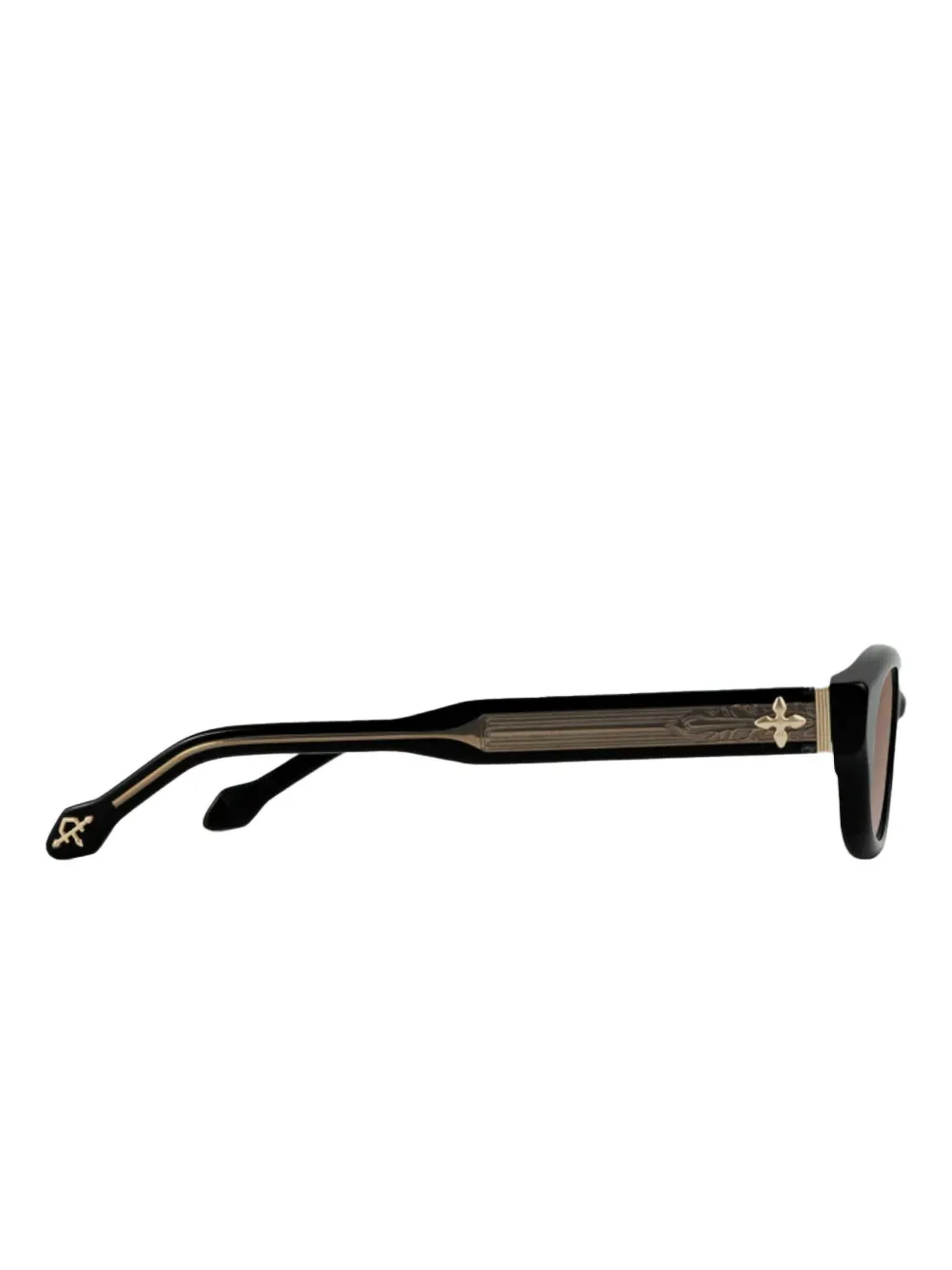  Dyrka Whistler Square-frame Sunglasses - Black 