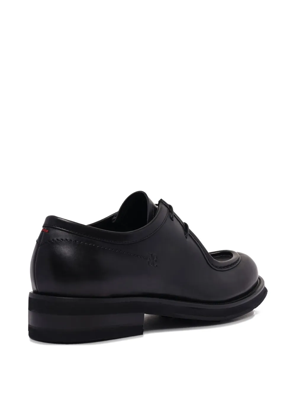 Fabi Lace-up Derby Shoes In Animal Print