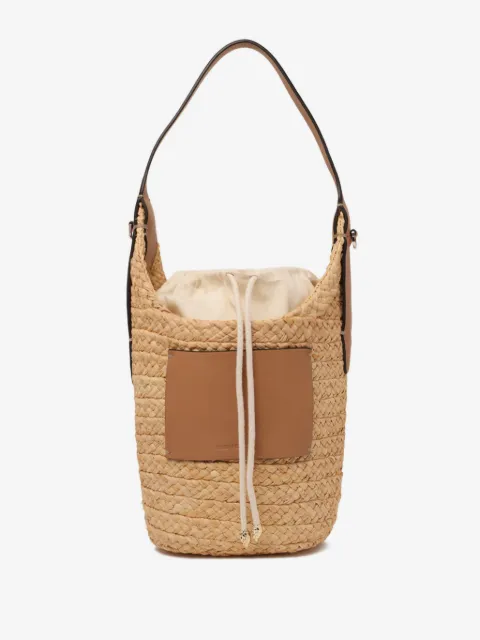 Helen Kaminski leather-pocket bucket bag
