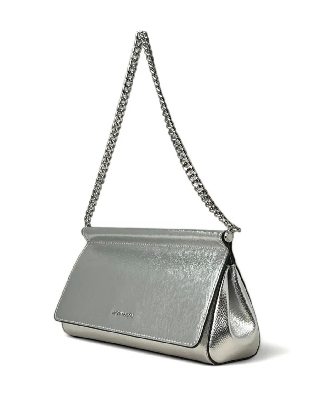 Michael Kors Md Ew Clutch In Silver