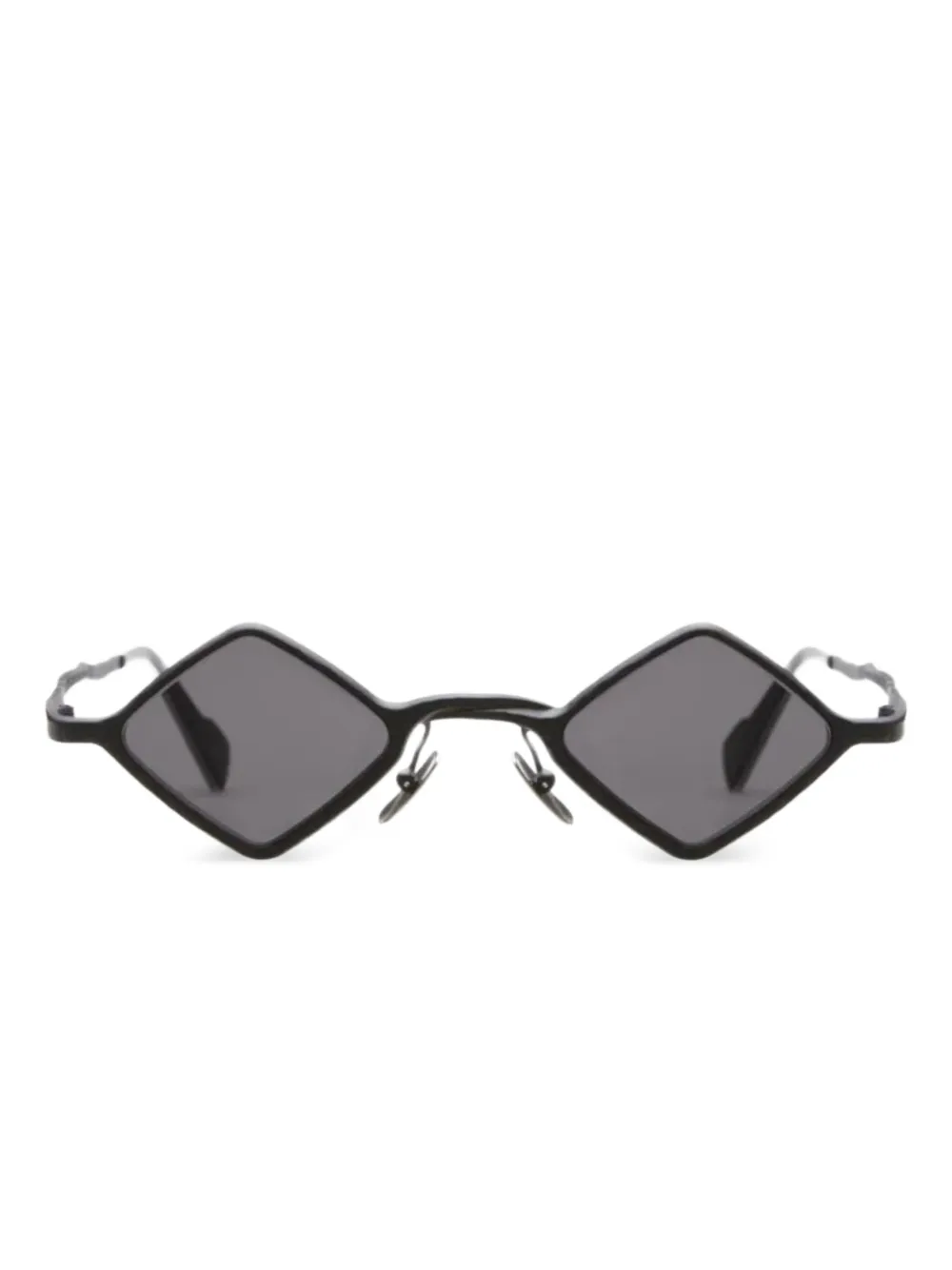Kuboraum Z14 geometric-frame sunglasses | Black | Image 1