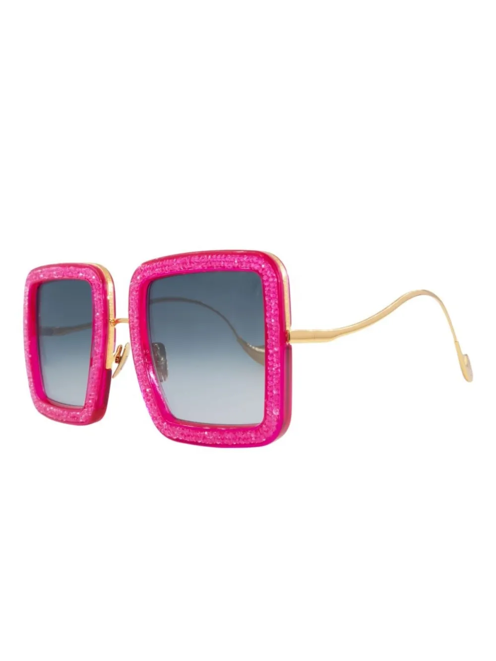 ANNA-KARIN KARLSSON Beaming Sky zonnebril met vierkant montuur - Roze