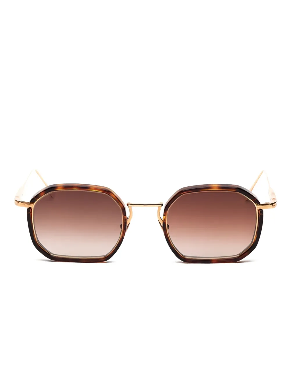 John Dalia Janet geometric sunglasses | Brown | Image 1