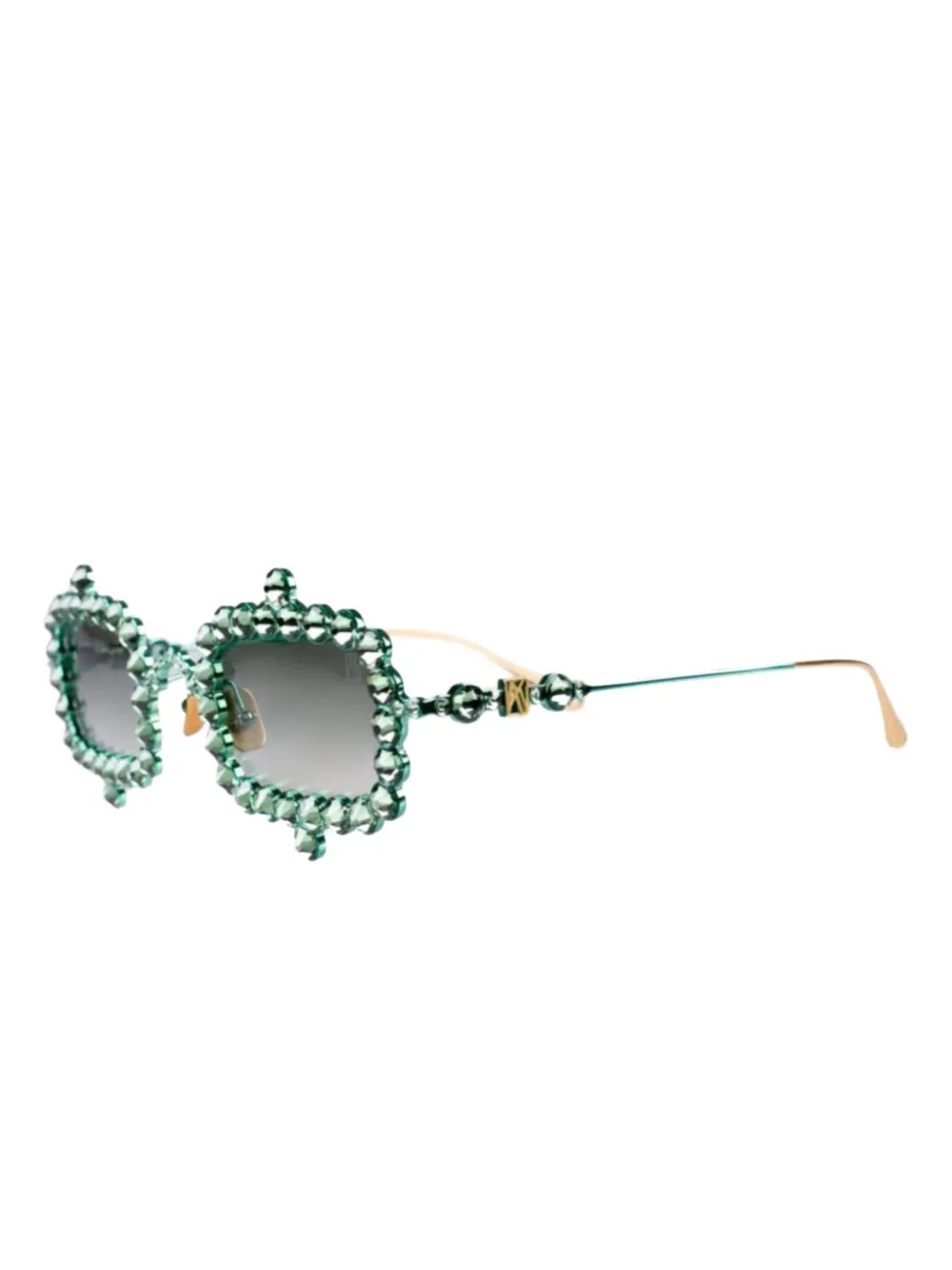 Crystal Mirage Embellished Sunglasses