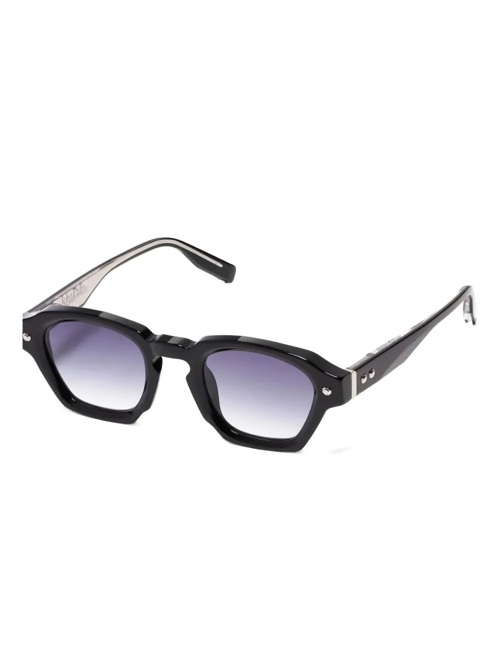 John Dalia Project 11 sunglasses - Zwart