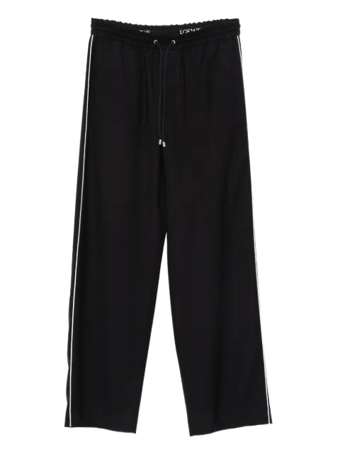 LOEWE pantalon de jogging à rayures latérales