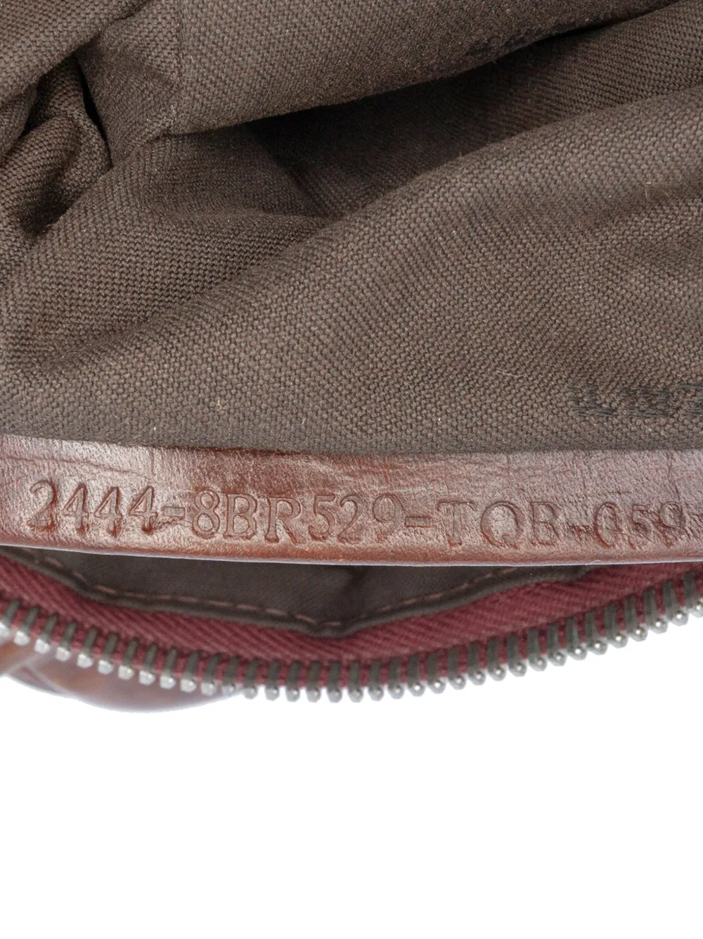 Pre-owned Fendi 2000-2010 Zucchino Canvas Satchel In Red