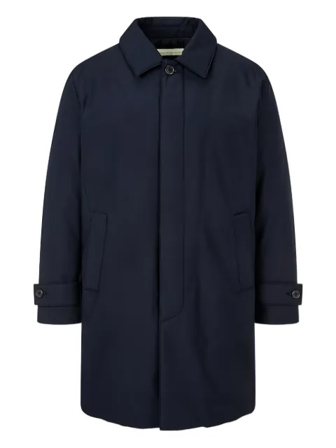 Man On The Boon. hidden button-up coat