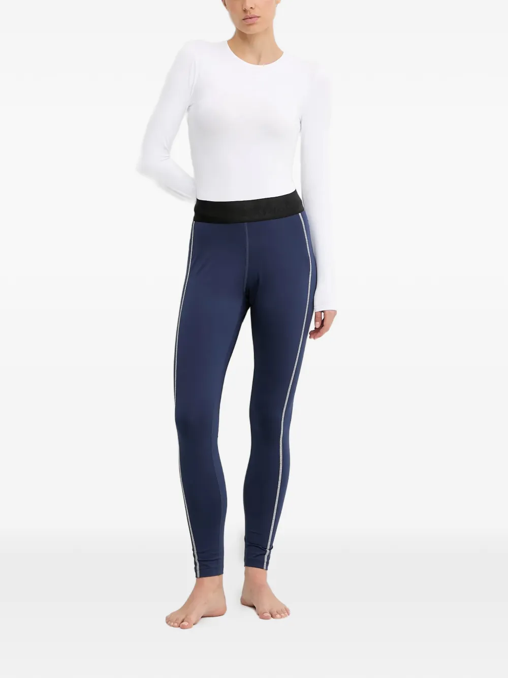 Rossignol x JCC Booster skibroek met elastische tailleband - Blauw