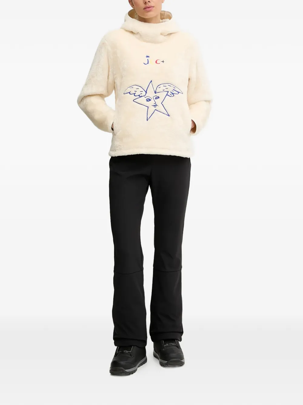 Rossignol x JCC Valdiz hoodie met sterdetail - Beige