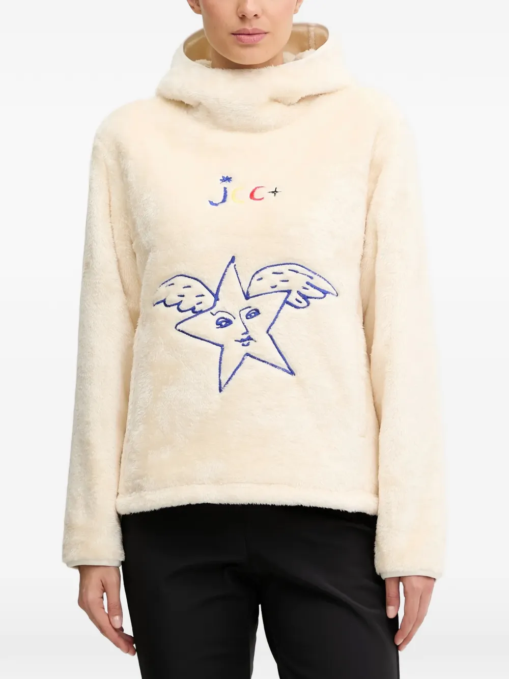 Rossignol x JCC Valdiz star-detail hoodie - Neutrals