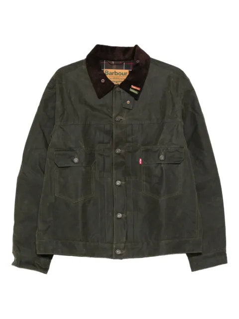 Barbour x Levi's corduroy-collar jacket