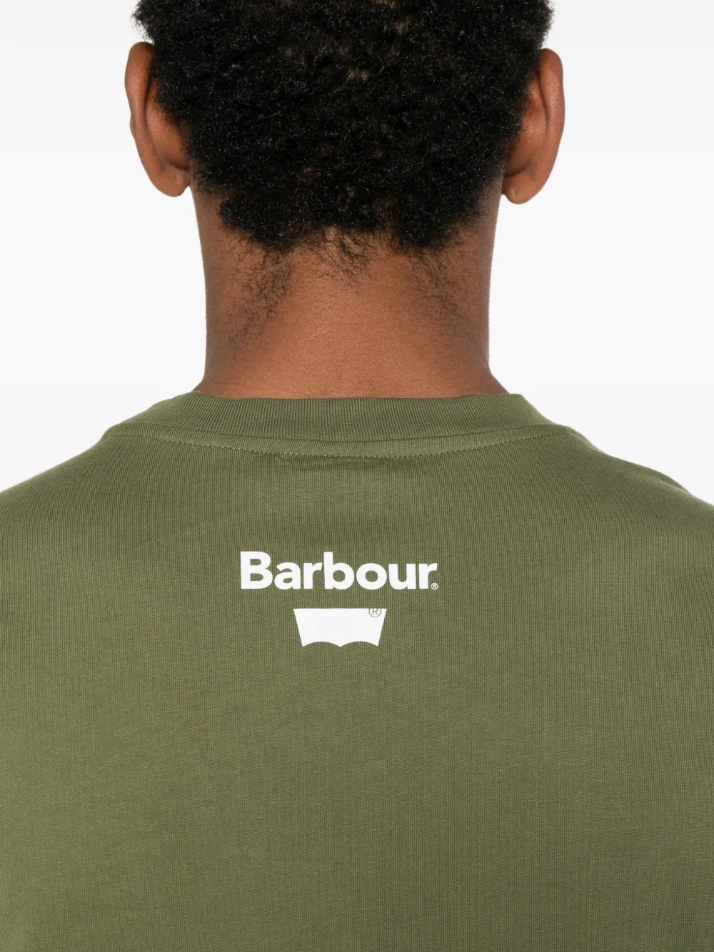 Barbour X Levi's Graphic-print T-shirt In Green