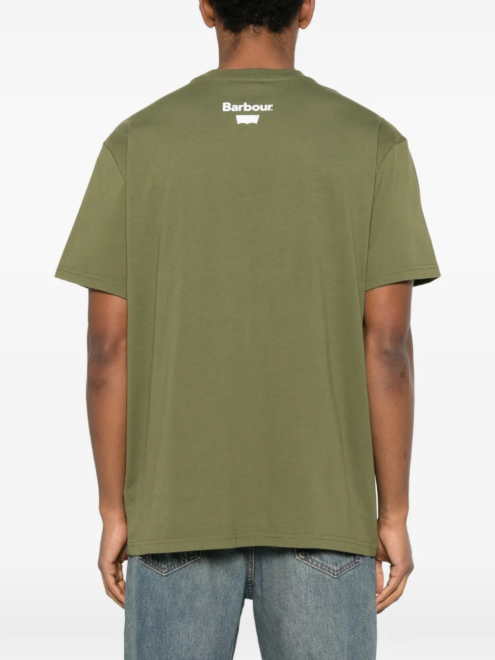 Barbour X Levi's Graphic-print T-shirt In Green