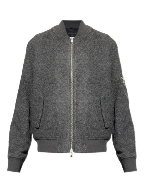 AllSaints Saku zip-fastening bomber jacket