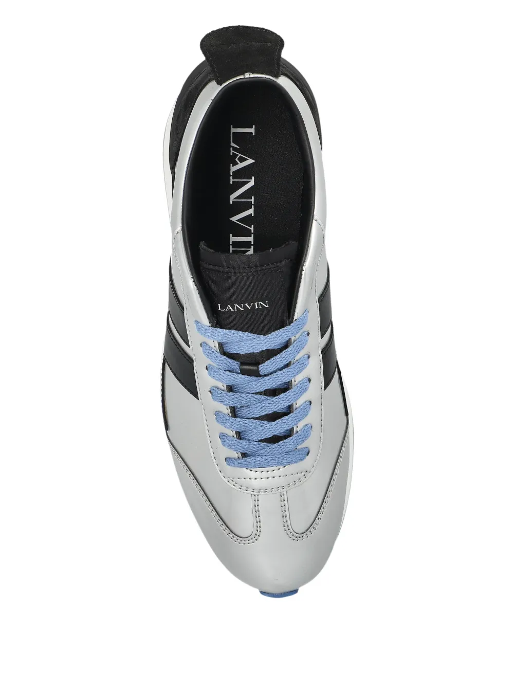 Lanvin Logo Stripe Sneakers In Multi